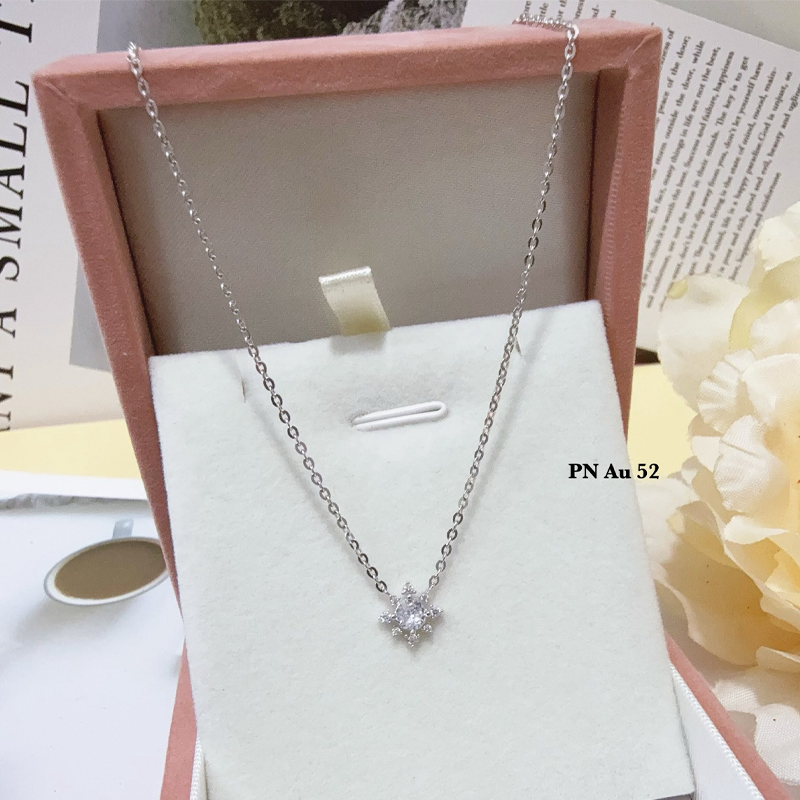 Dây Chuyền Vàng Trắng